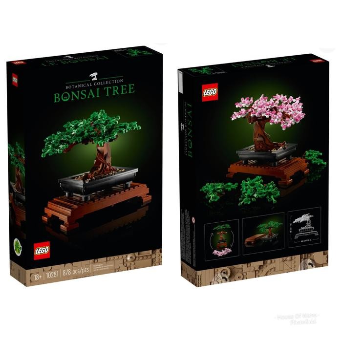Jual PREMIUM LEGO 10281 BOTANICAL COLLECTION BONSAI TREE 18+ 878 PCS ...
