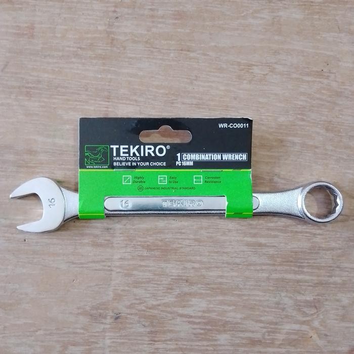 Jual TEKIRO Combination Wrench/Kunci Ring Pas 16mm | Shopee Indonesia