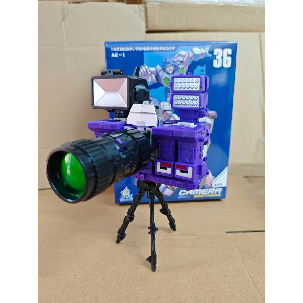 Jual Mft Mf-36 Transformation Camera Brothers G1 Model Robots Toy Mini ...