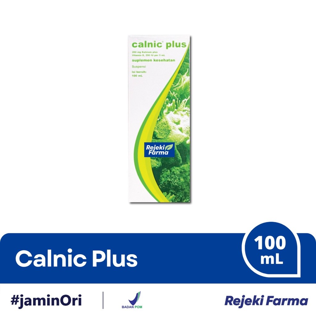 Jual Calnic Plus + Suspensi Syrup 100 mL - Sirup Anak 100ml | Shopee ...