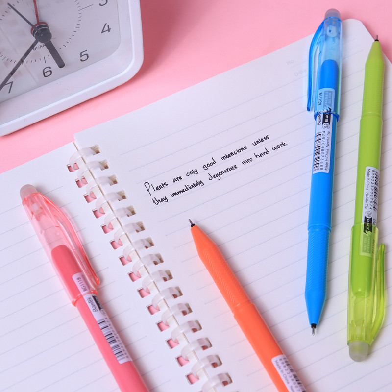 Bantex Pena 0.5 mm / Erasable Gel Pen Model Tutup Tinta Hitam Bisa Dihapus BG1118 (6)