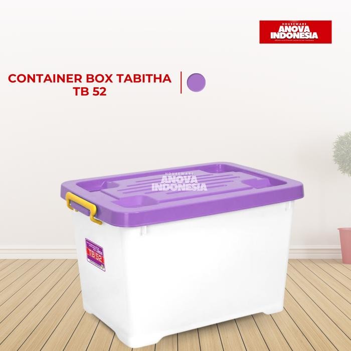 Jual TERMURAH!! TABITHA CONTAINER BOX / STORAGE BOX SERBAGUNA DENGAN ...