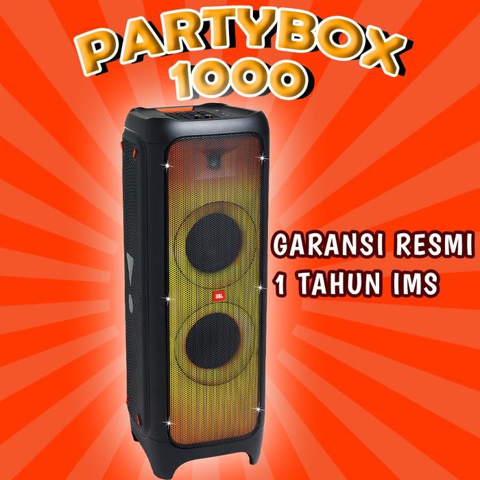 Jual Jbl Partybox 1000 Party Box Speaker Bluetooth Partybox1000 Pa ...