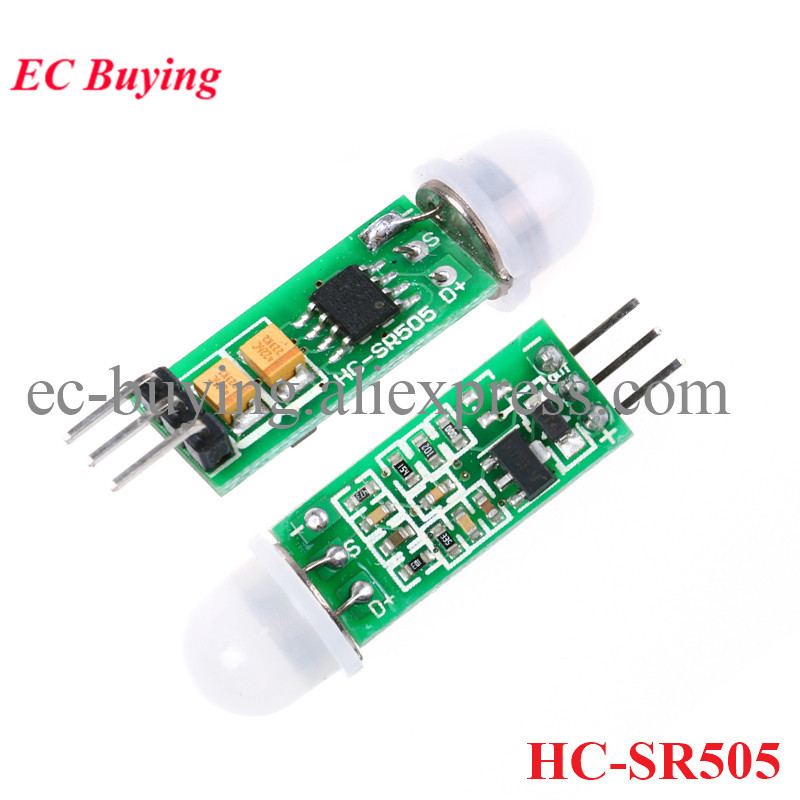 2pcs HC-SR505 Mini Infrared PIR Motion Sensor Module | Precise Infrared Detector