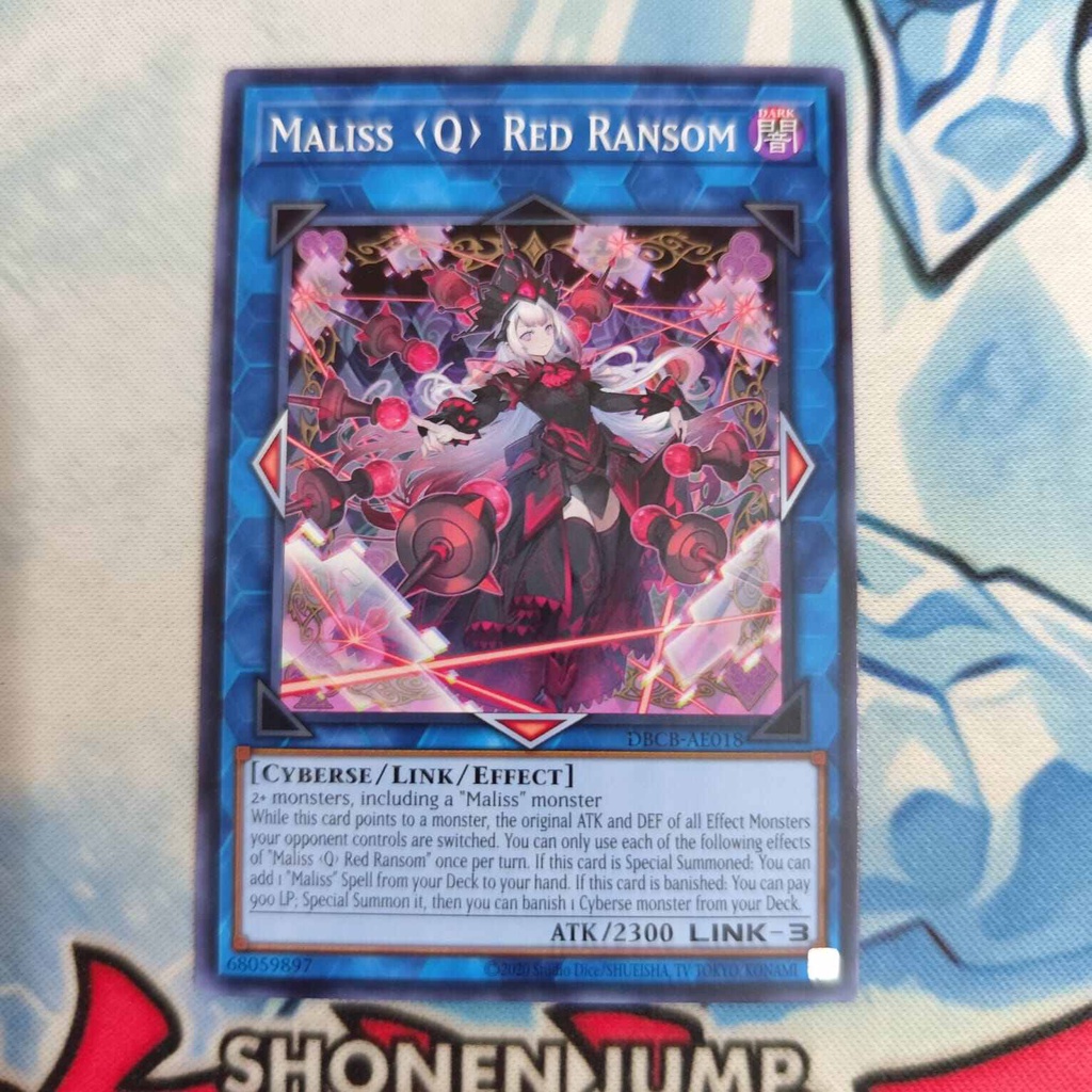 Jual yugioh AE maliss Q red ransom DBCB-AE018 C original | Shopee Indonesia