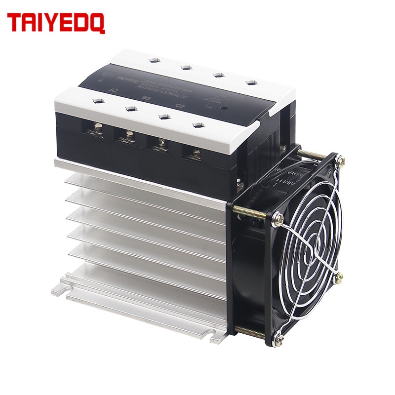 Jual PRF 40/60/80/100/120/150/200A Three-phase Solid State Relay DC ...
