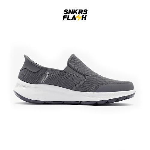 Jual SKECHERS Sport Equalizer Charcoal Sepatu Sneakers Pria