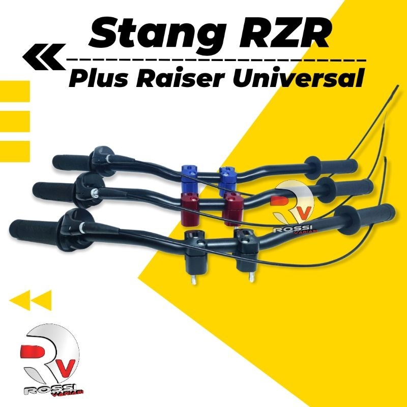 Jual Stang RZR Plus Raiser Stang CNC CB150R Vixion Satria Fu Sonic ...
