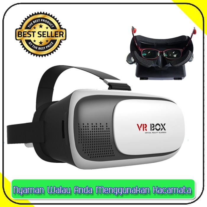 Jual Virtual Reality 3D Game for Smartphone VR BOX Glasses 2.0 ...