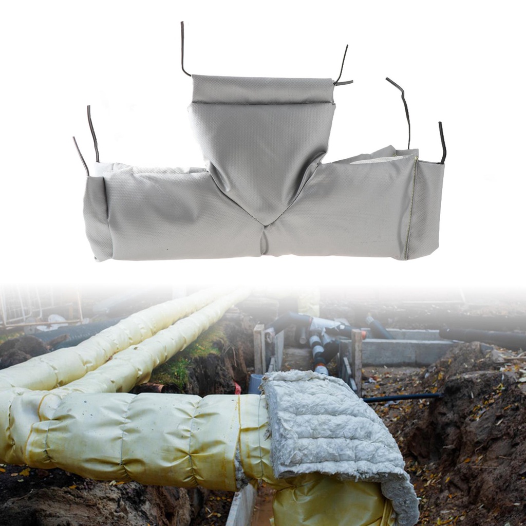 Jual 3 Way Backflow Preventer Insulation Cover Pipe Jacket Replacement ...