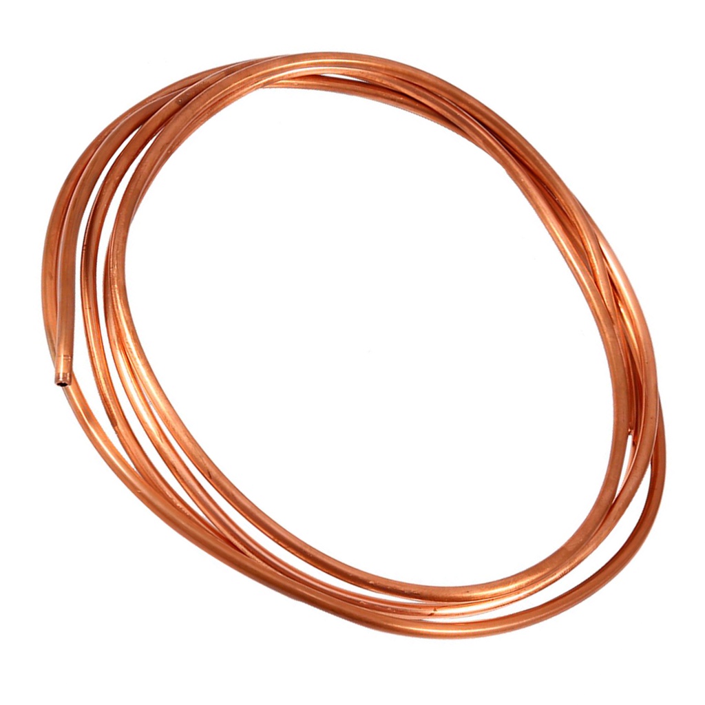 Jual Copper Pipe Copper Round Tubing Soft Tube 2M Soft Copper Tube Pipe ...