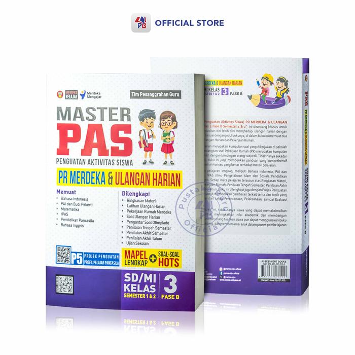 Jual Buku Ulangan Harian Sd Kurikulum Merdeka / Master Pas (Penguatan ...