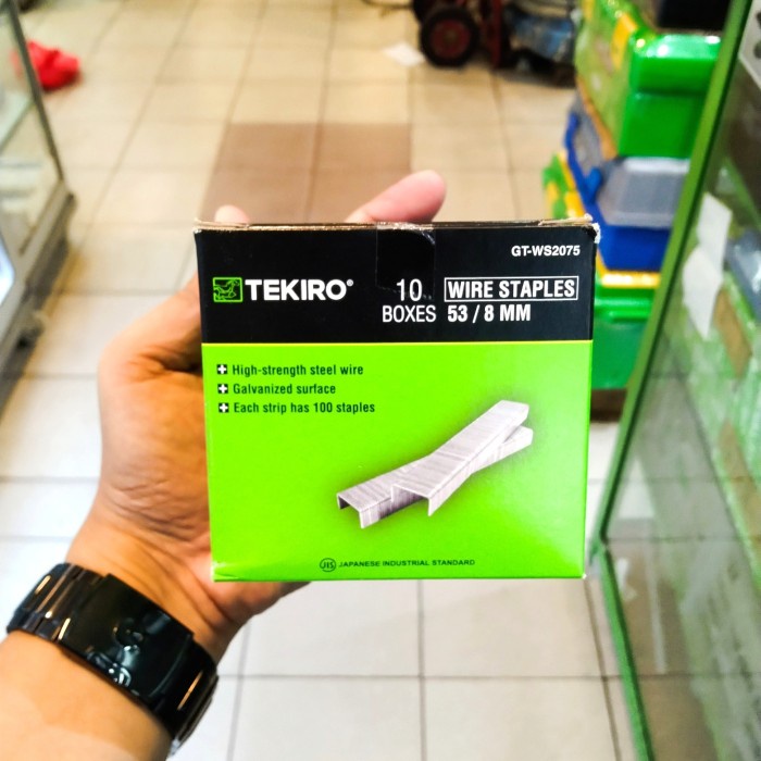Jual Tekiro isi steples 8 mm / Refill steples gun 8 mm | Shopee Indonesia