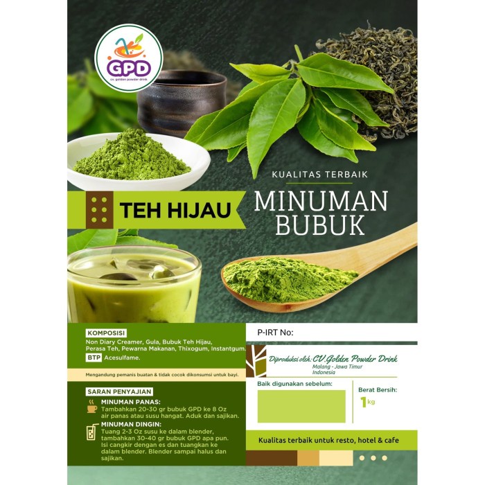 Jual JH8 Matcha Green Tea 1 KG - Bubuk Minuman ( BEST SELLER ) | Shopee ...