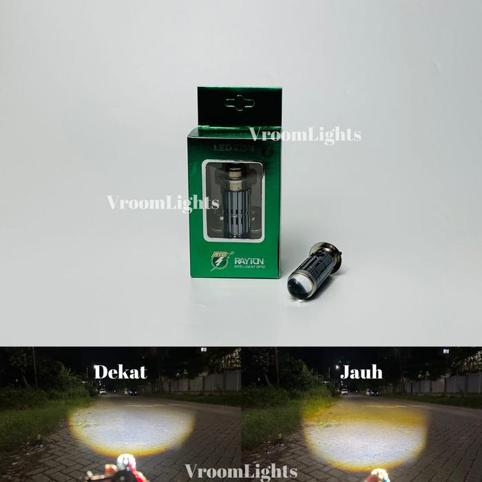 Jual Lampu Utama LED Socket H6 RTD Rayton Tipe M11Z - LS10 Tanpa Kipas ...