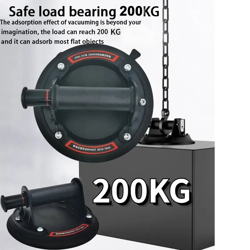 Jual NEW 2025 Vacuum Suction Cup 200kg Loading Capacity Heavy Duty ...
