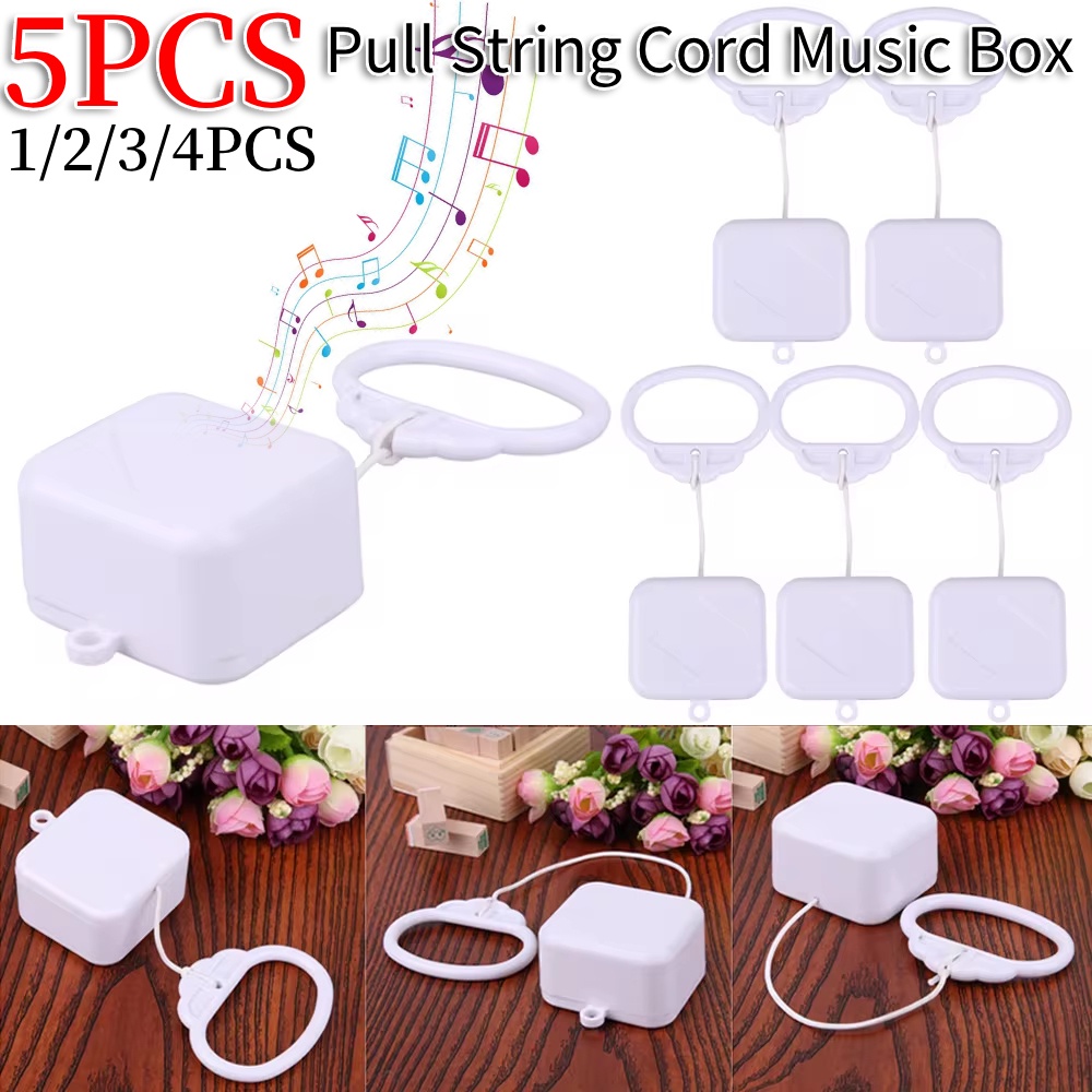 Jual Waterproof Plastic Music Box with Classic Lullaby Melody Pull ...