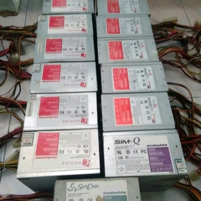 Jual [Expert] Simbadda Power Supply Simbada PC PSU Suplay 24pin 24 pin ...