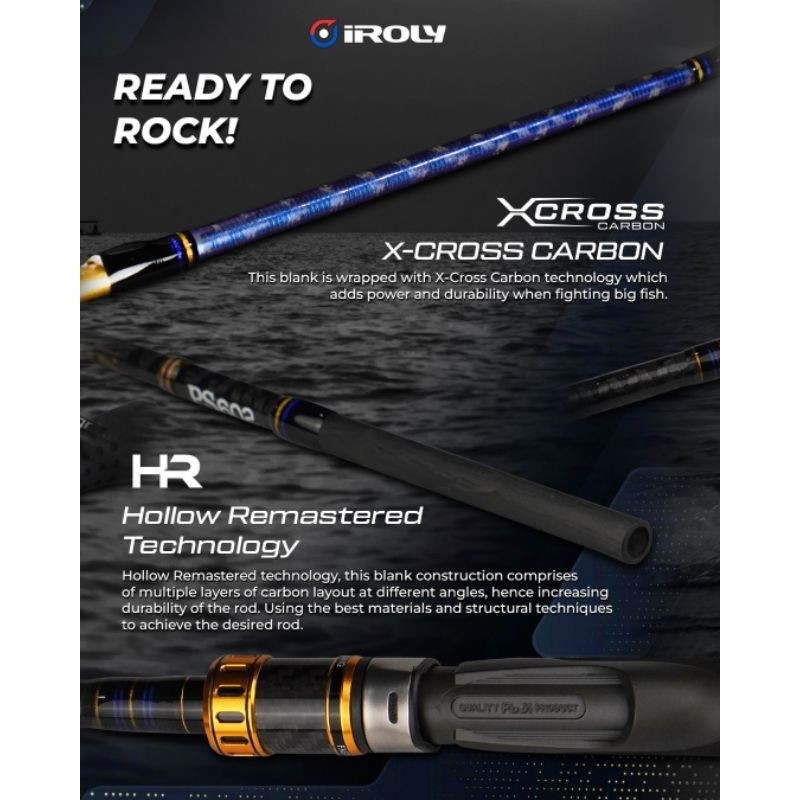 Jual Joran Iroly Perseus 165CM/180CM Fast Jigging Fuji WE!! | Shopee ...