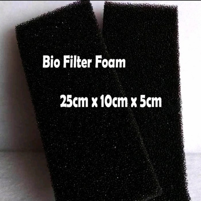Jual (Expert) Biofoam Bio foam biofil biovil bio sponge busa hitam ...