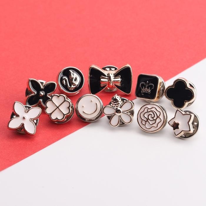 Jual PREMIUM GS Bros Pin Kancing Tanpa Jahit Kancing Baju Kancing Hijab ...