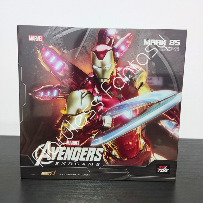 Jual New ZD Toys Iron Man Ironman Mark MK 85 LXXXV Avengers Endgame ...