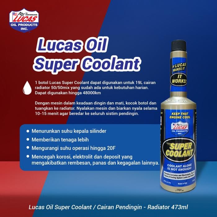 Jual Rds - Lucas Oil Super Coolant / Cairan Pendingin - Radiator ...