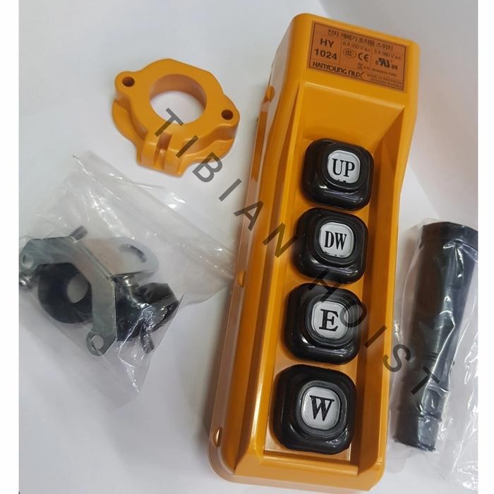 Jual Push Button / Tombol / Remote Hoist 4Tombol 3Phase | Shopee Indonesia
