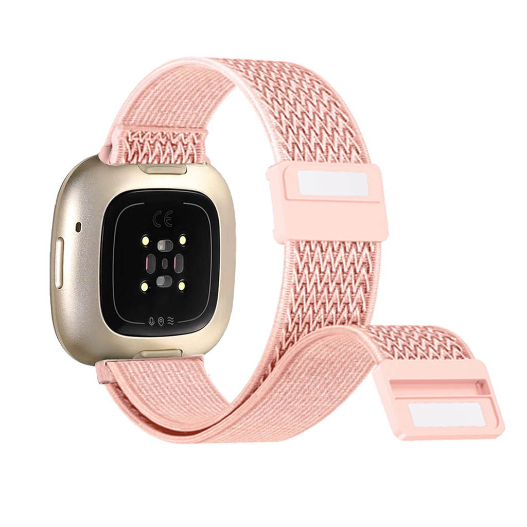 Jual For Fitbit Versa 2/Versa 3/Versa 4/ arge 5 Bands Nylon Elastic ...