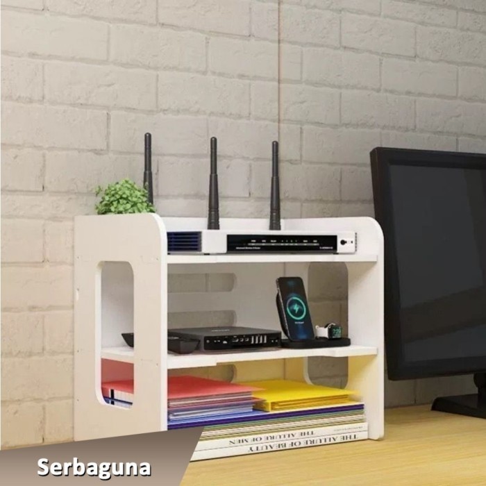 Jual RumahCantik - Rak Dudukan Wifi Router Sekaligus Berkas File Foto ...