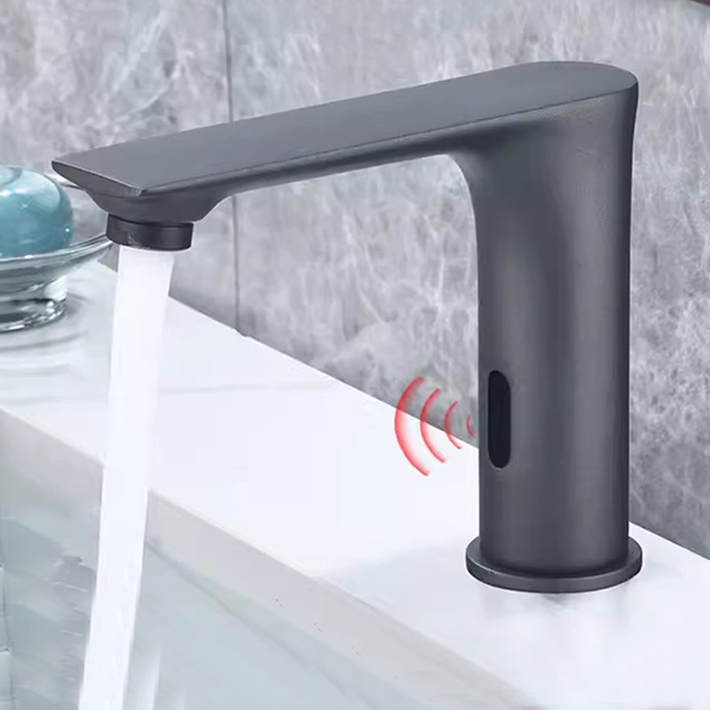 Jual Bathroom Automatic Touchless Basin Faucet Sensor Bathroom Basin ...