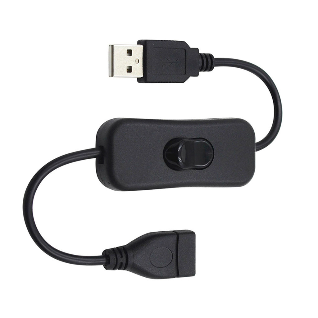 Jual NEW 28cm USB Cable with Switch ON/OFF Cable Extension Toggle for ...
