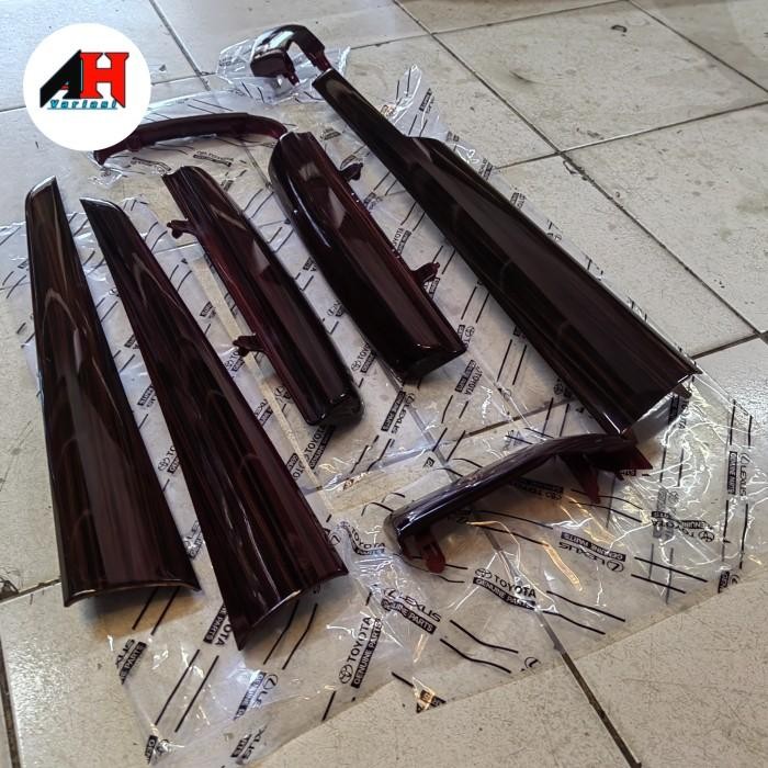 Jual Panel Set Dashboard Black Wood Original All New Innova Reborn ...
