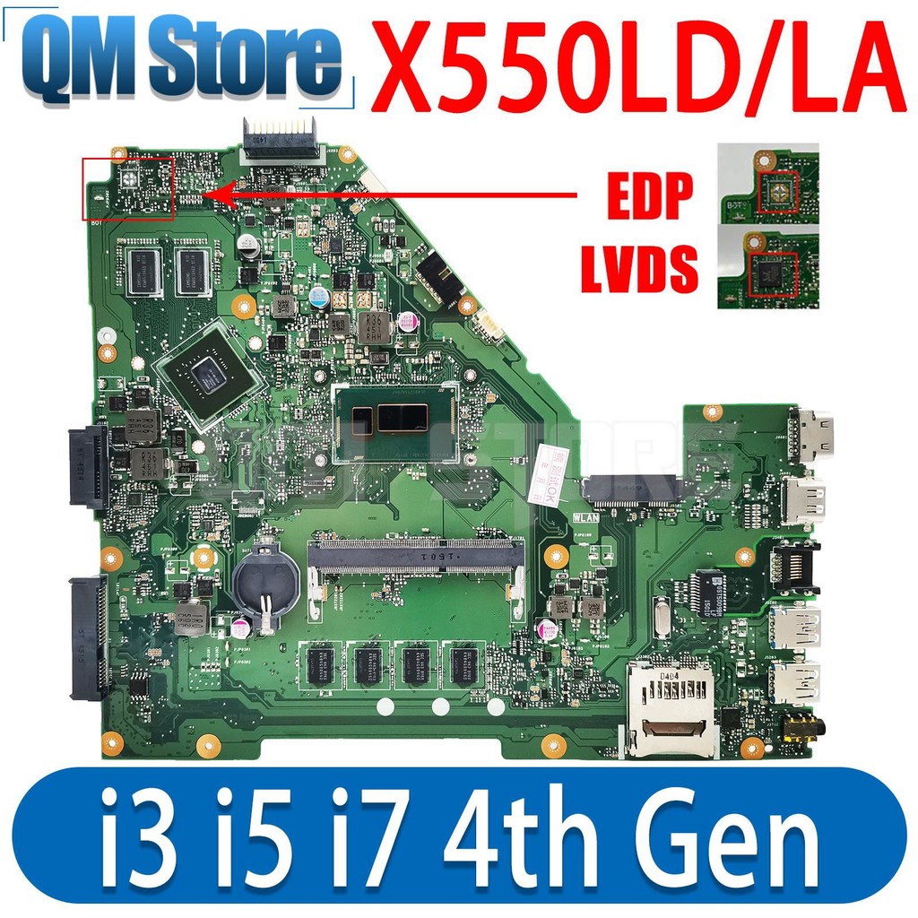 Jual QM 50LD X550LA Mainboard For ASUS X550LC X550LN F550L K550L Laptop ...