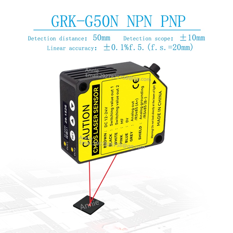Jual MDA Irregular object measurement and positioning 50mm NPN CMOS ...