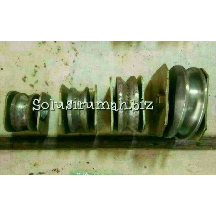 Jual best produk] RODA PAGAR U PRESS SUPER KUNING BESI BETON LEBAR RODA ...