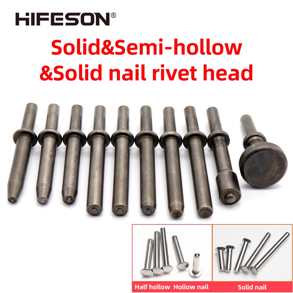 Jual Pneumatic semi-hollow rivets impact head,pneumatic rivet Impact ...