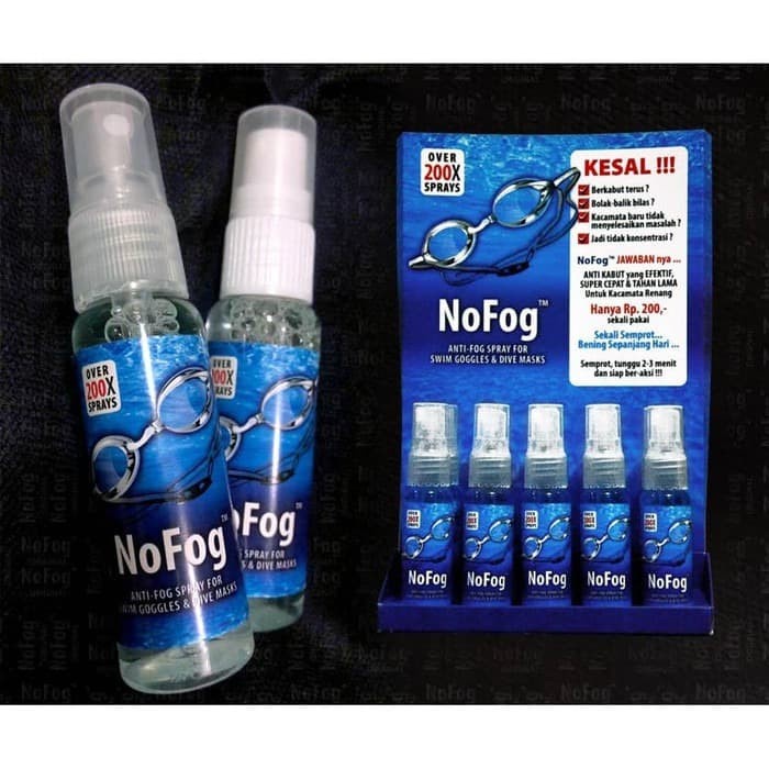 Jual Antifog NoFog Anti Fog Spray for Swim Goggles and Dive Masks ...