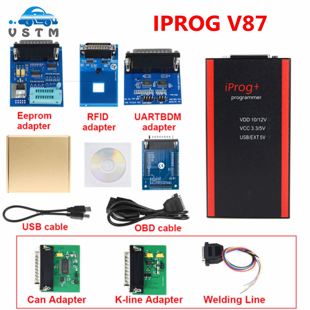 Jual SALE IPROG Pro V87 Full ECU Key Programmer Iprog+ IMMO Reset Iprog ...