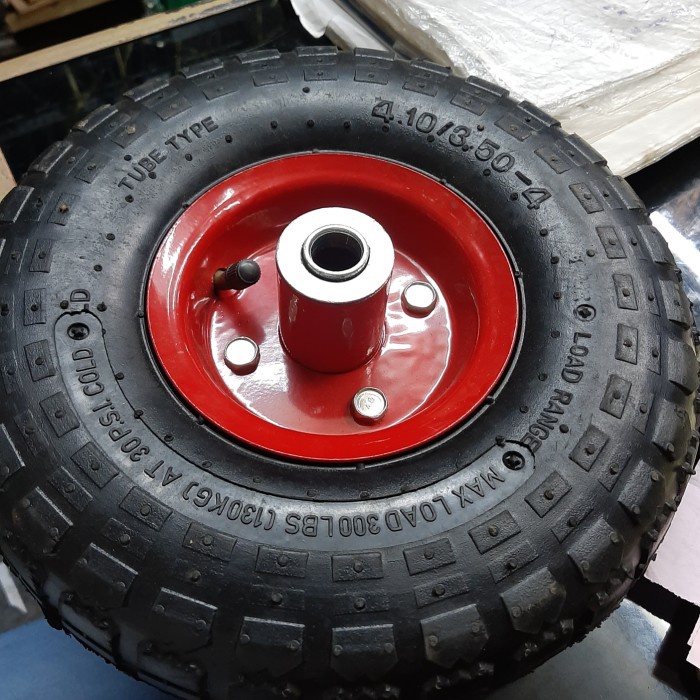 Jual roda ban angin pneumatic 10 inch (roda saja tanpa kaki) | Shopee ...