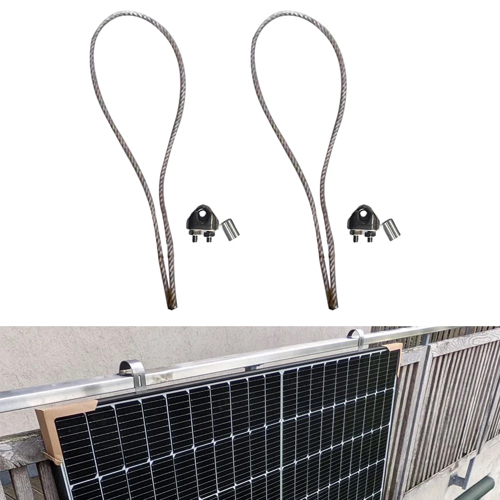 Jual Solar Hook Balcony Steel Wire Rope For Solar Panel Balcony Power ...
