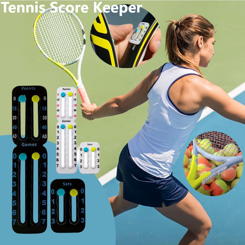 Jual Portable Tennis Score Keeper for Racket Padel Scoring Point Marker ...