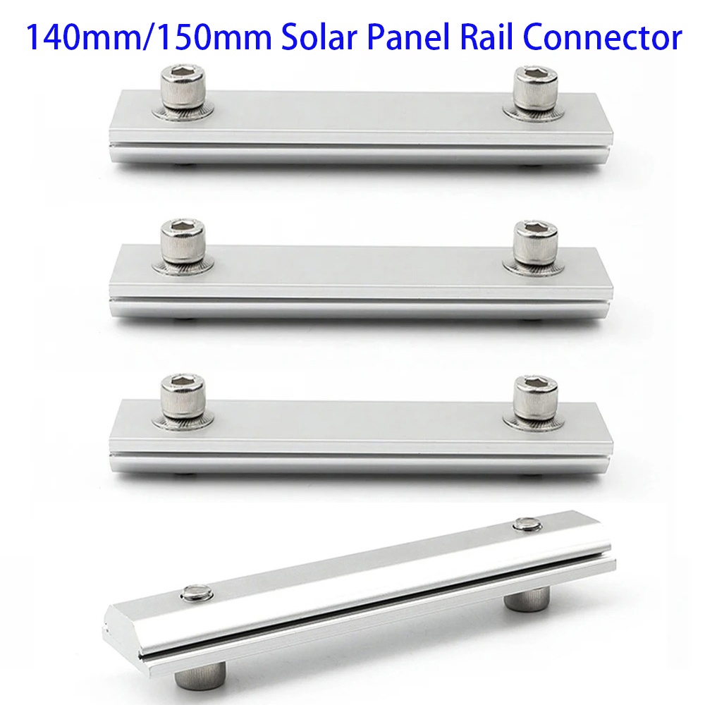 Jual IMPORT SOLAR PANEL MOUNT RAIL CONNECTOR SPLICE KIT PHOTOVOLTAIC ...