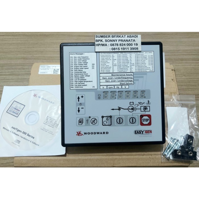 Jual WOODWARD EASYGEN 320 P/N 8440-1800 CONTROLLER 84401800 GENERATOR ...
