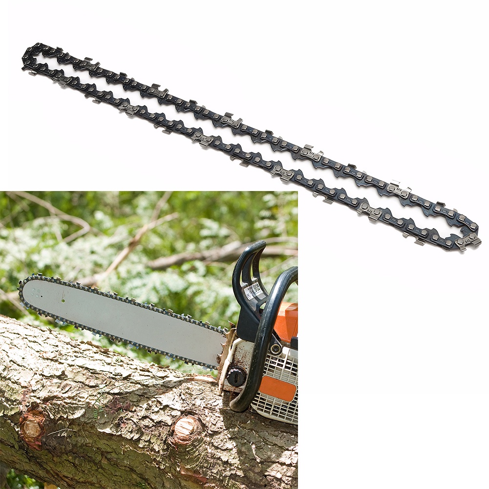 Jual 12 Inch Metal Chainsaw Chain Spare Parts 45 Drive Links Saw Chain ...