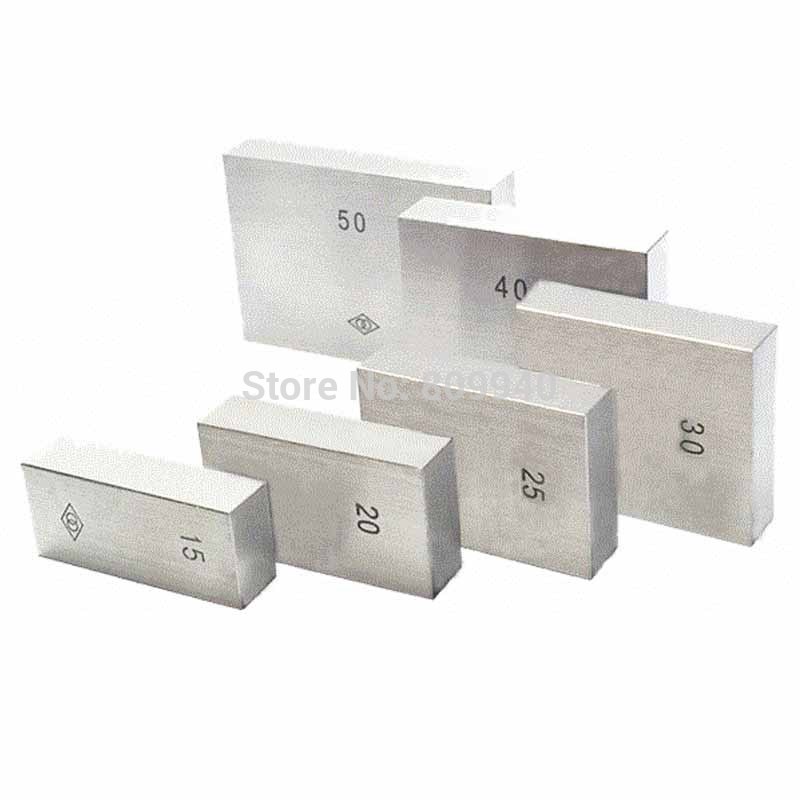 Jual NEW steel block gauge measure gage block Steel Square Gage Block ...