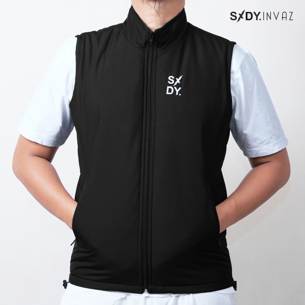 Jual Sxdy Jaket Rompi Motor Vest Zipper Classic Tahan Angin | Shopee ...