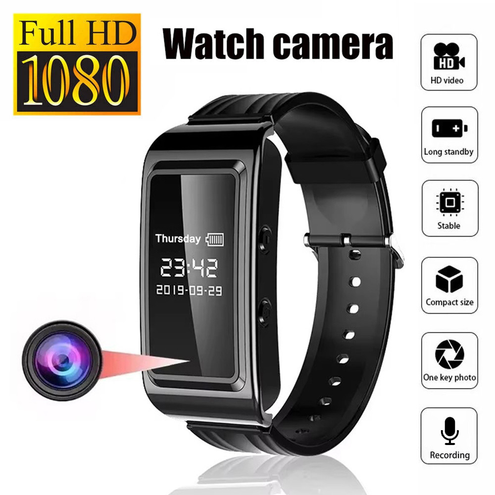 Jual Mini Camera Watch Voice Video Recorder 1080P HD DV Professional ...