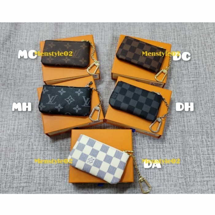 Jual PREMIUM LV Key Pouch/Dompet Koin/Gantungan Kunci Stnk Mobil/Dompet ...