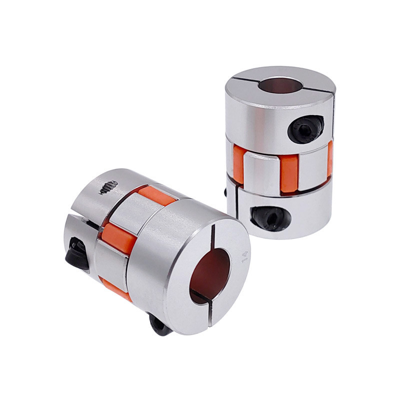 Produktbild von D30L40 Schrittmotor Wellenkupplung – Flexible Jaw-Kupplung 10x14mm, Alu, Für 6-14mm Wellen – Für 3D-Druck & CNC